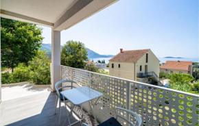 Stunning apartment in Mlini with WiFi and 1 Bedrooms